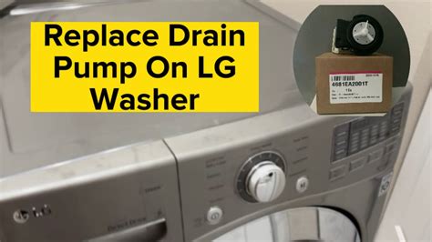 how to drain lg washer front load|Help library: How to Drain Water from LG Front Load Washing。